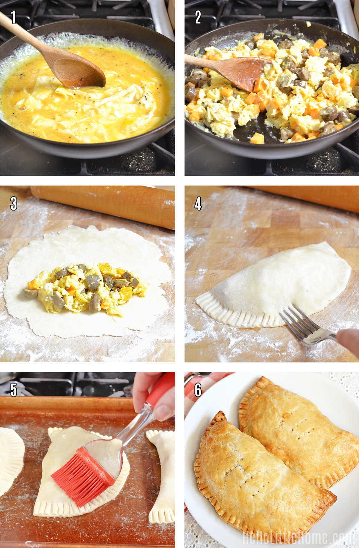 Savory Breakfast Hand Pies Hello Little Home
