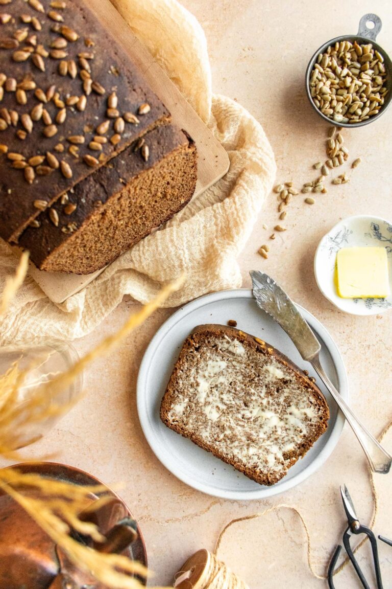 Schwarzbrot Hearty German Black Bread Humbly Homemade