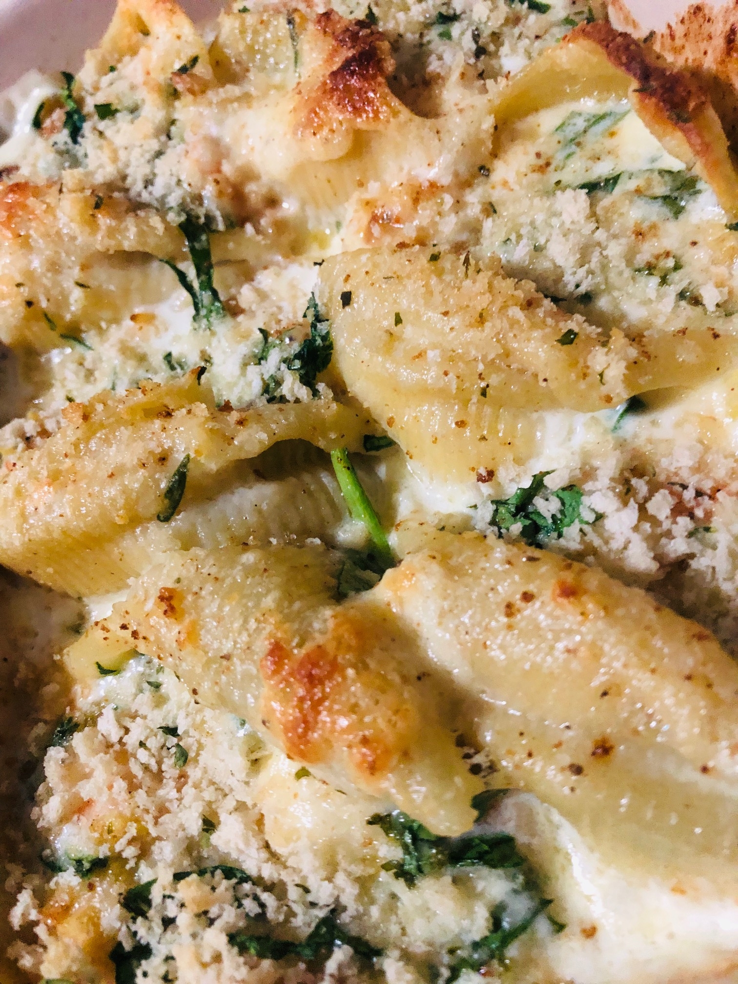 Seafood Stuffed Shells Mrs Island Breeze