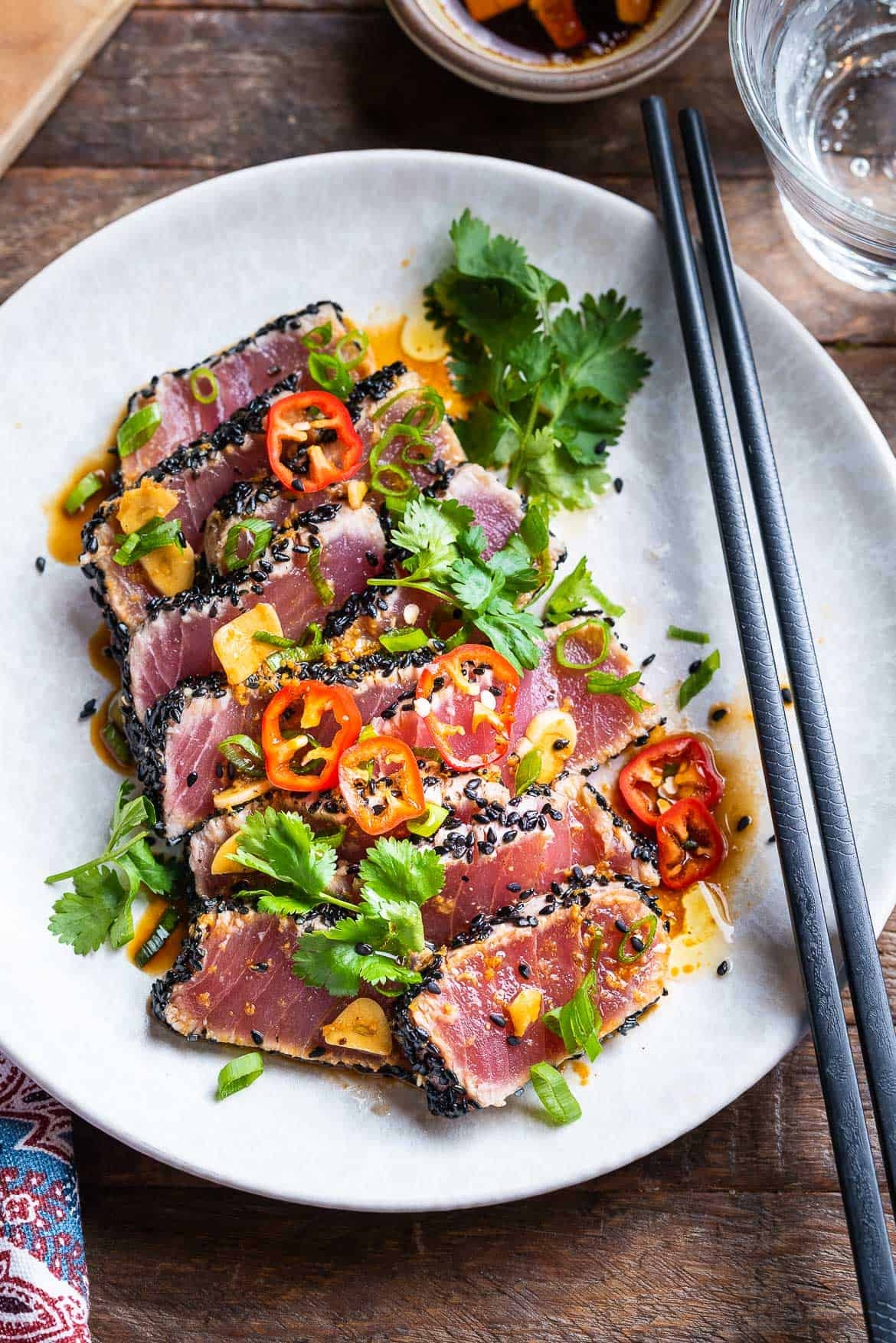 Seared Ahi Tuna Tataki Kitchen Confidante