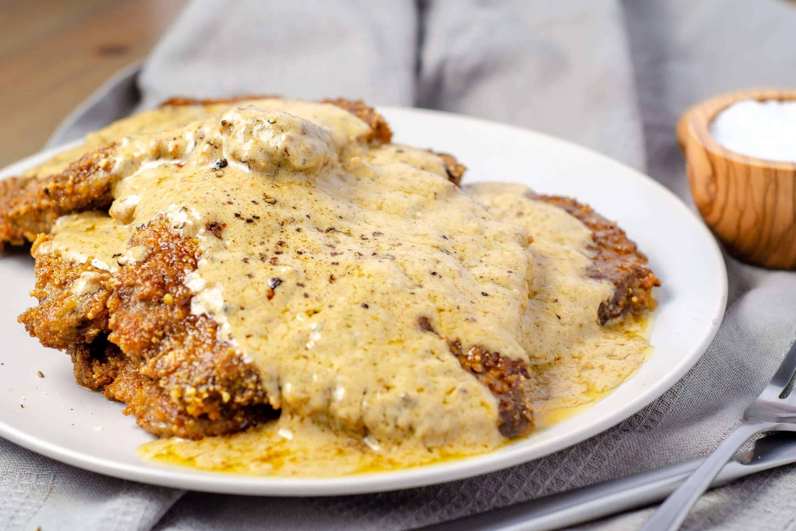 Semi Carnivore Chicken Fried Steak With White Gravy Yummy For Adam