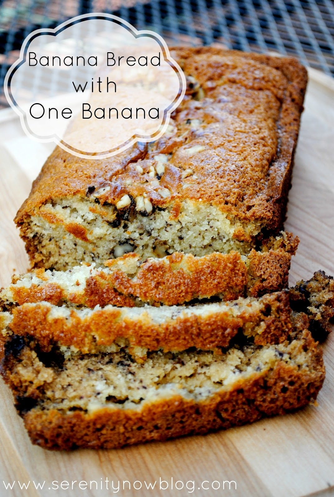 Serenity Now Banana Bread Recipe With One Banana Serenity Now Banana Bread Recipe With One Banana