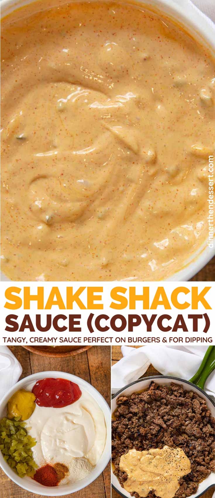 Shake Shack Sauce Copycat Dinner Then Dessert Shake Shack Sauce Copycat Dinner Then Dessert