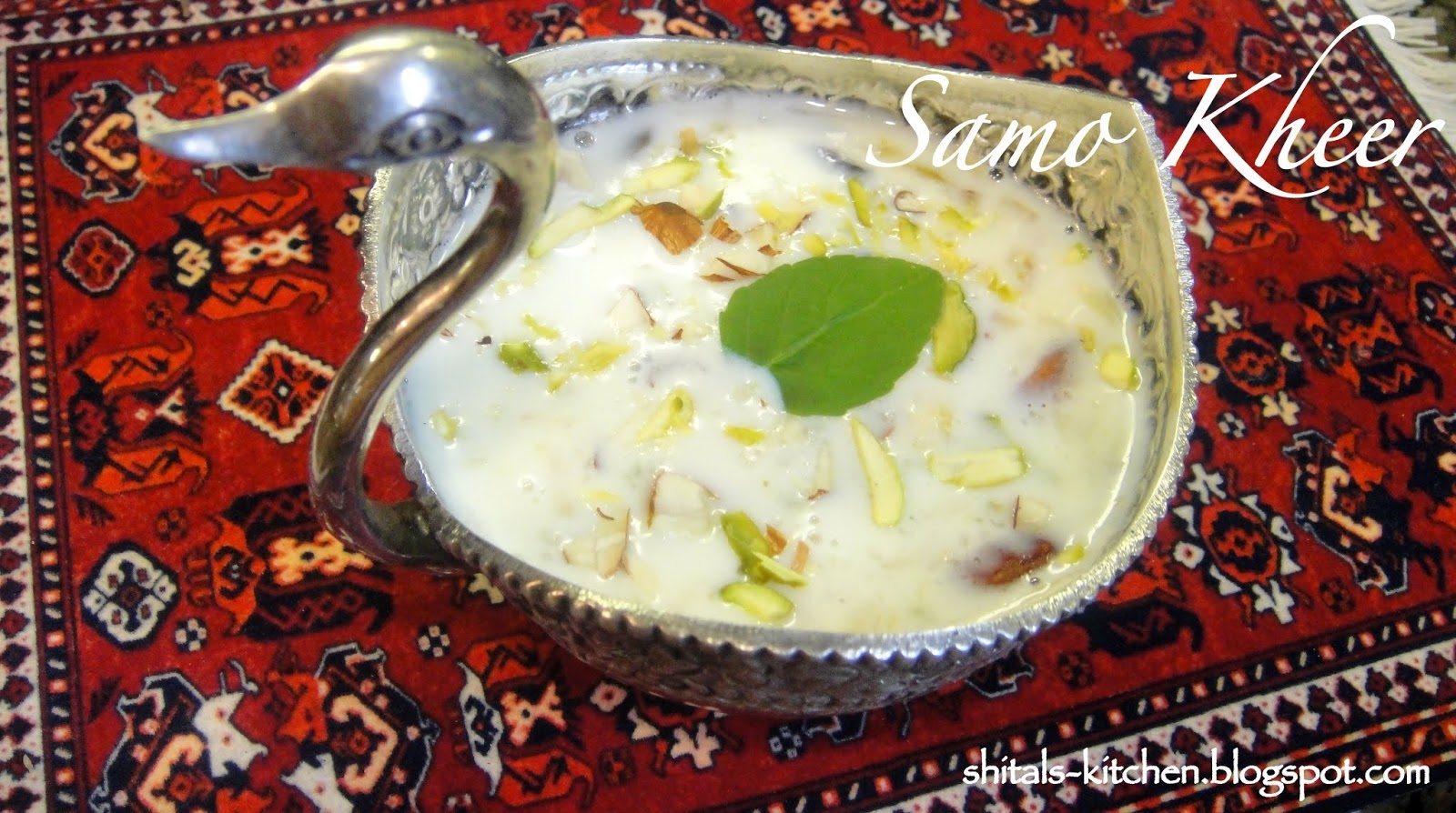 Shital s Kitchen Samo Rice Kheer Shital s Kitchen Samo Rice Kheer