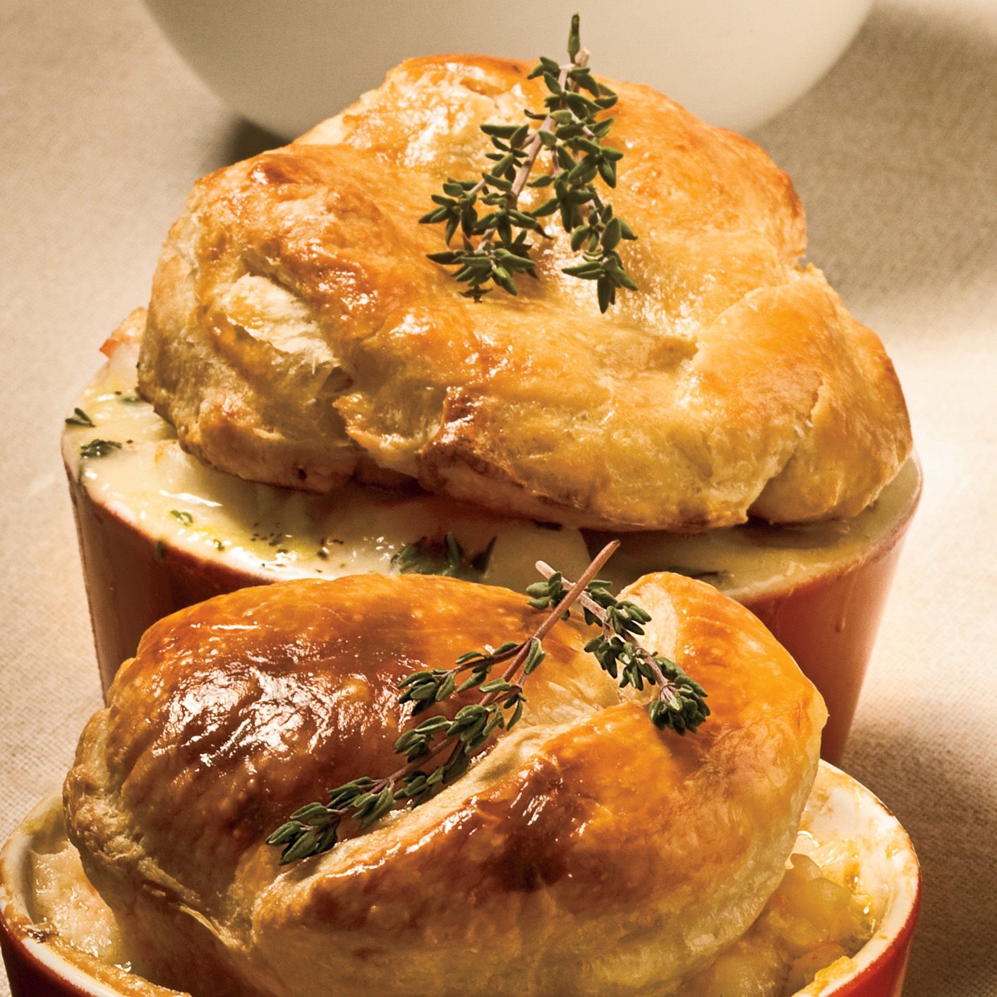 Shrimp And Andouille Pot Pies Recipe Epicurious Shrimp And Andouille Pot Pies Recipe Epicurious