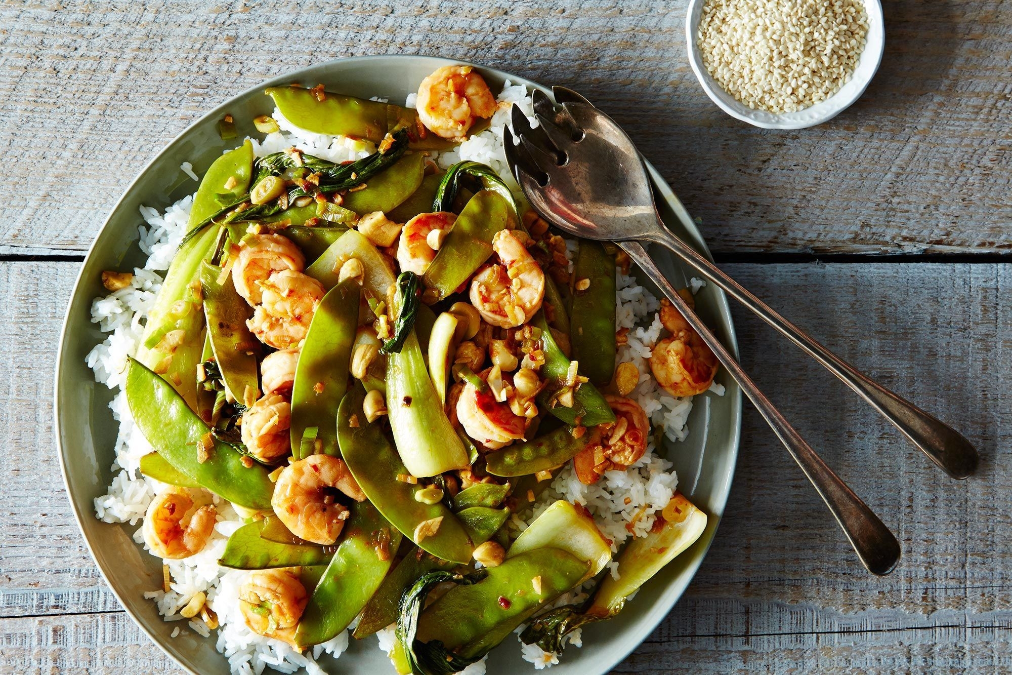 Shrimp And Baby Bok Choy Stir Fry Shrimp And Baby Bok Choy Stir Fry