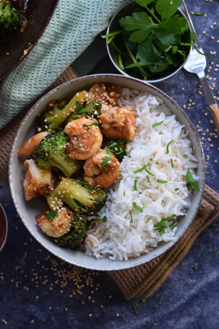 Shrimp And Broccoli Stir Fry Julia s Cuisine