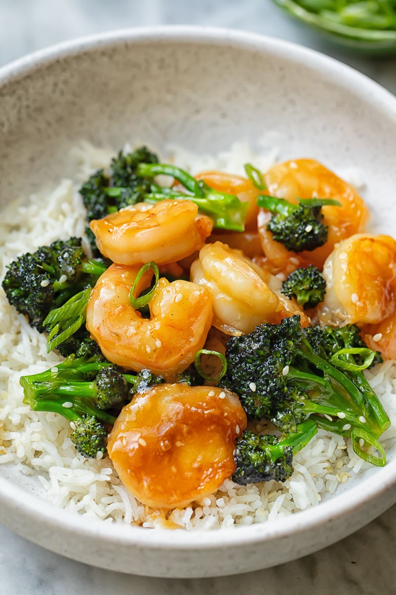 chinese recipes shrimp and broccoli