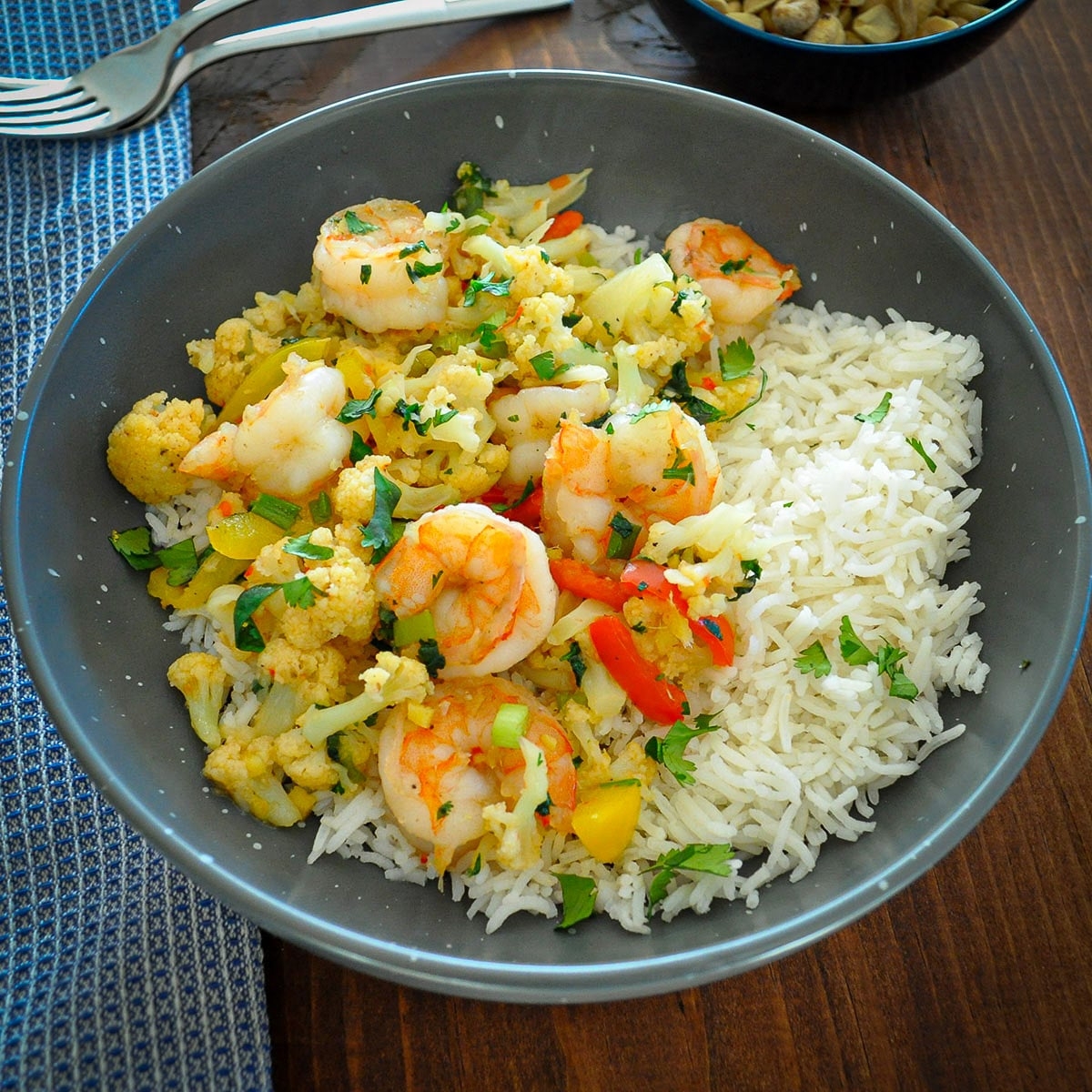 Shrimp And Cauliflower Stir Fry Cook This Again Mom