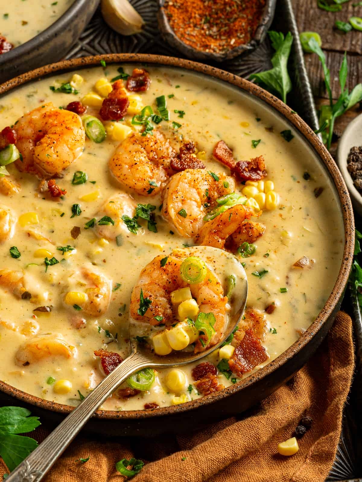 Shrimp And Corn Bisque Lauren From Scratch