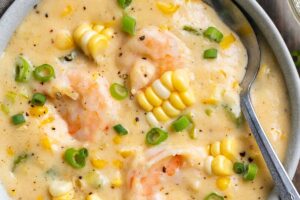 Shrimp And Corn Soup Easy Healthy Recipes