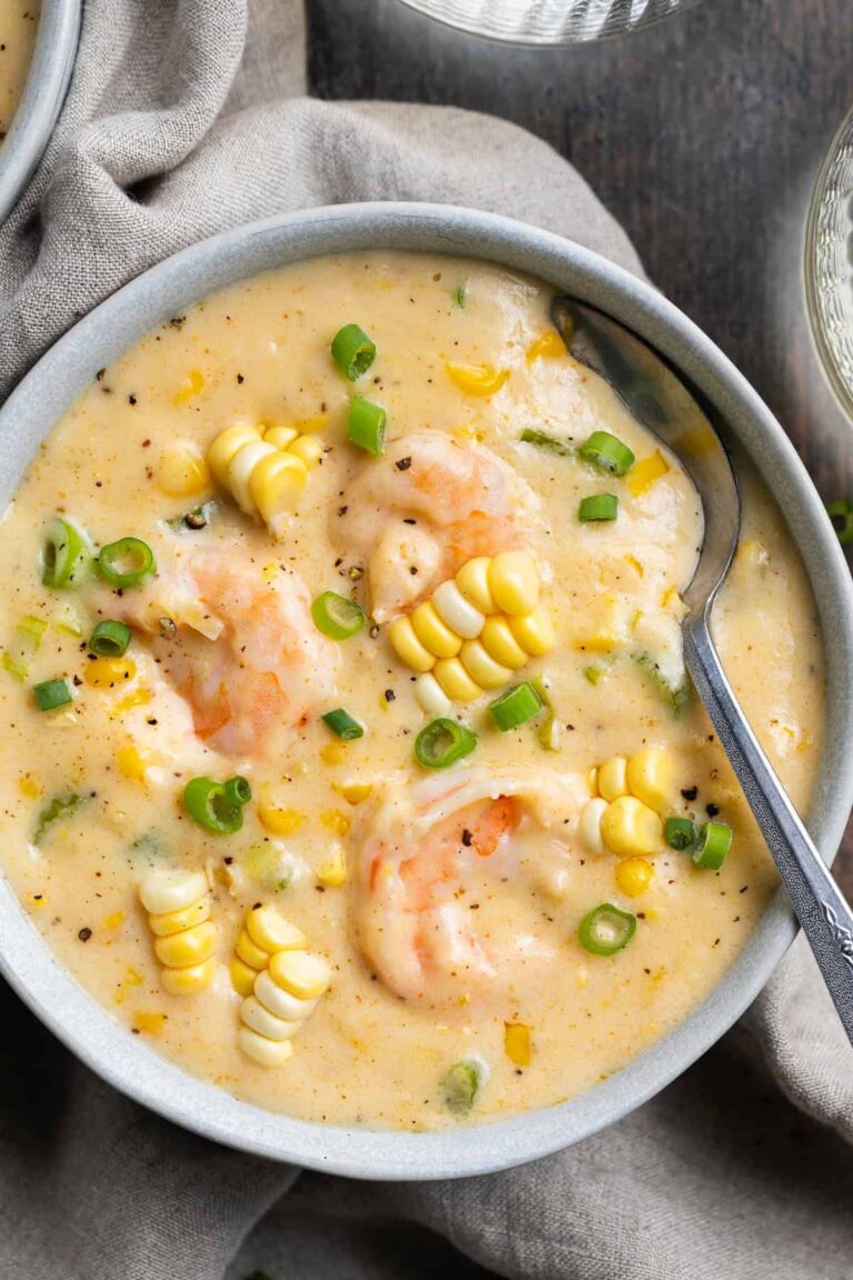 Shrimp And Corn Soup Easy Healthy Recipes
