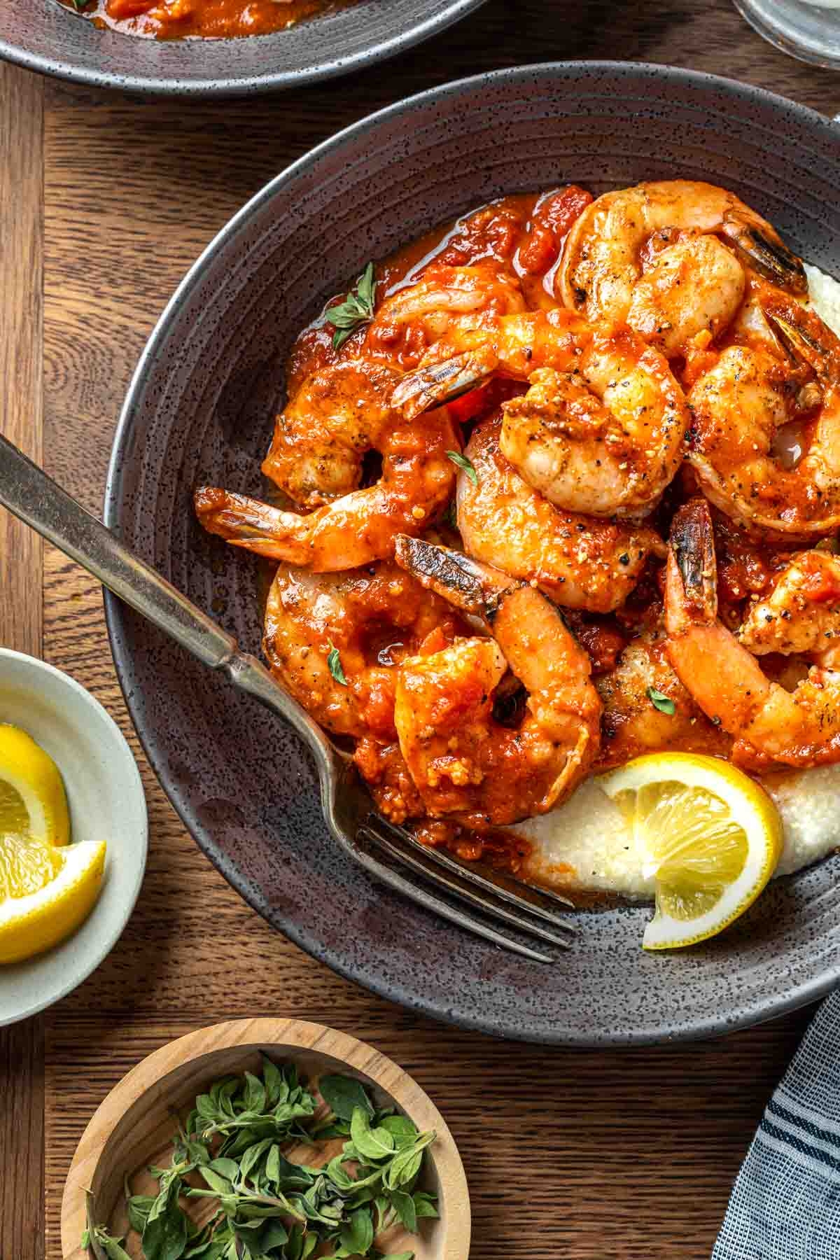 Shrimp And Grits With Gravy Dairy Free Gluten Free Simply Whisked Shrimp And Grits With Gravy Dairy Free Gluten Free Simply Whisked