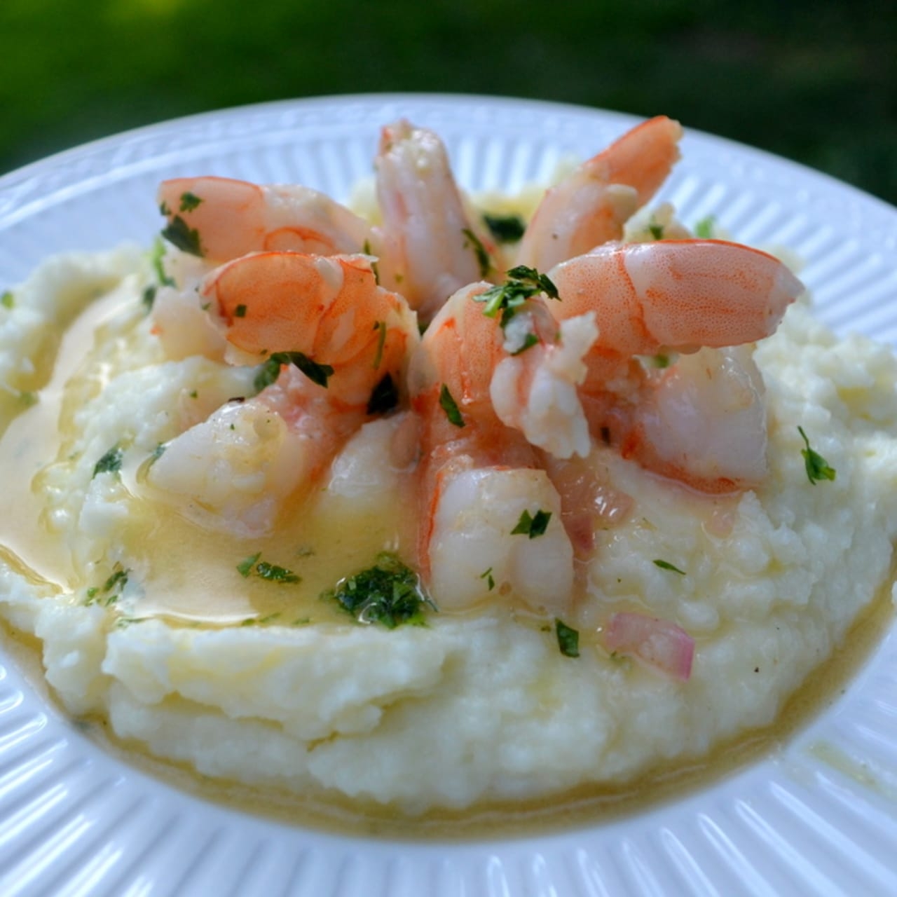 Shrimp And Mashed Potatoes