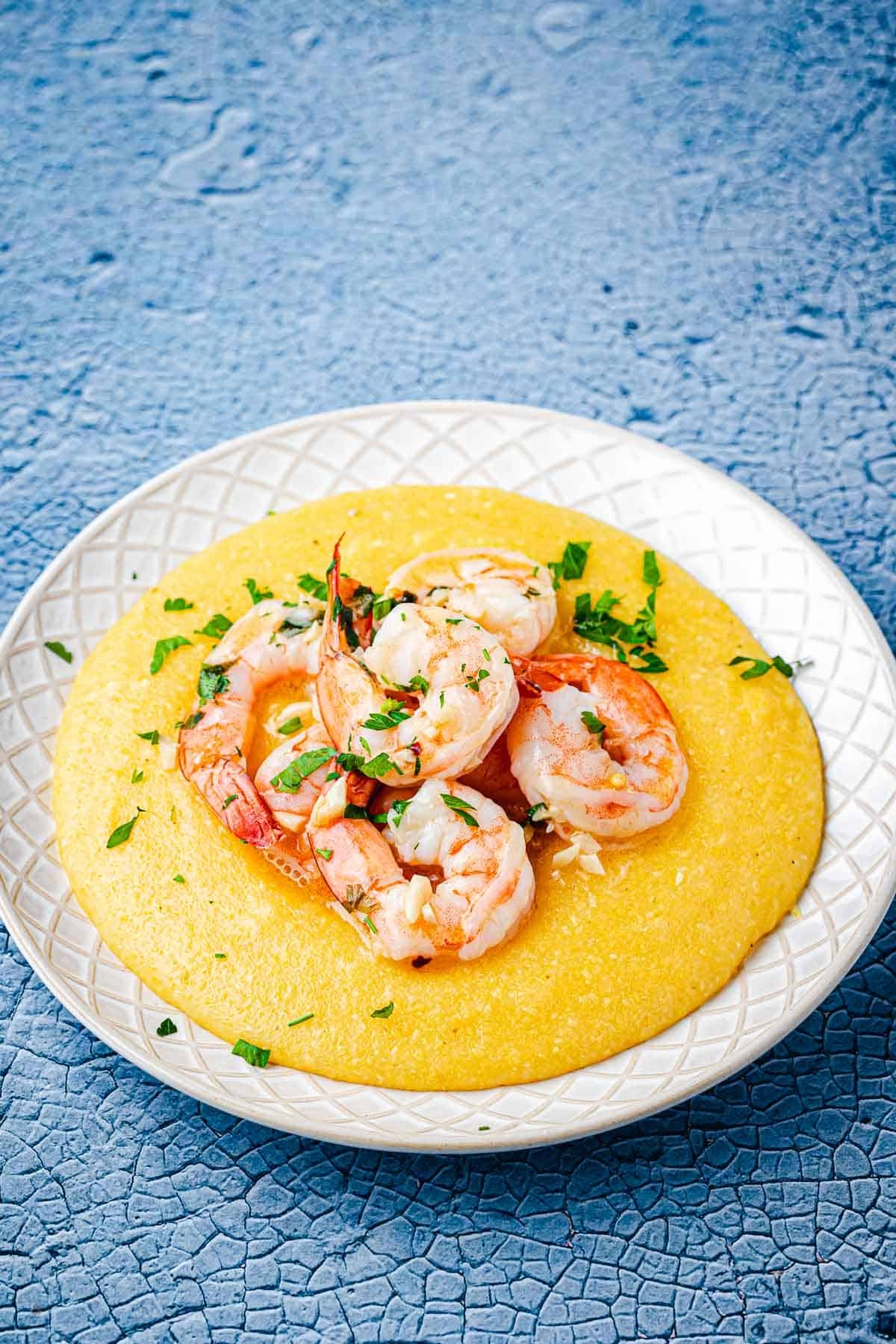 Shrimp And Polenta The Mediterranean Dish