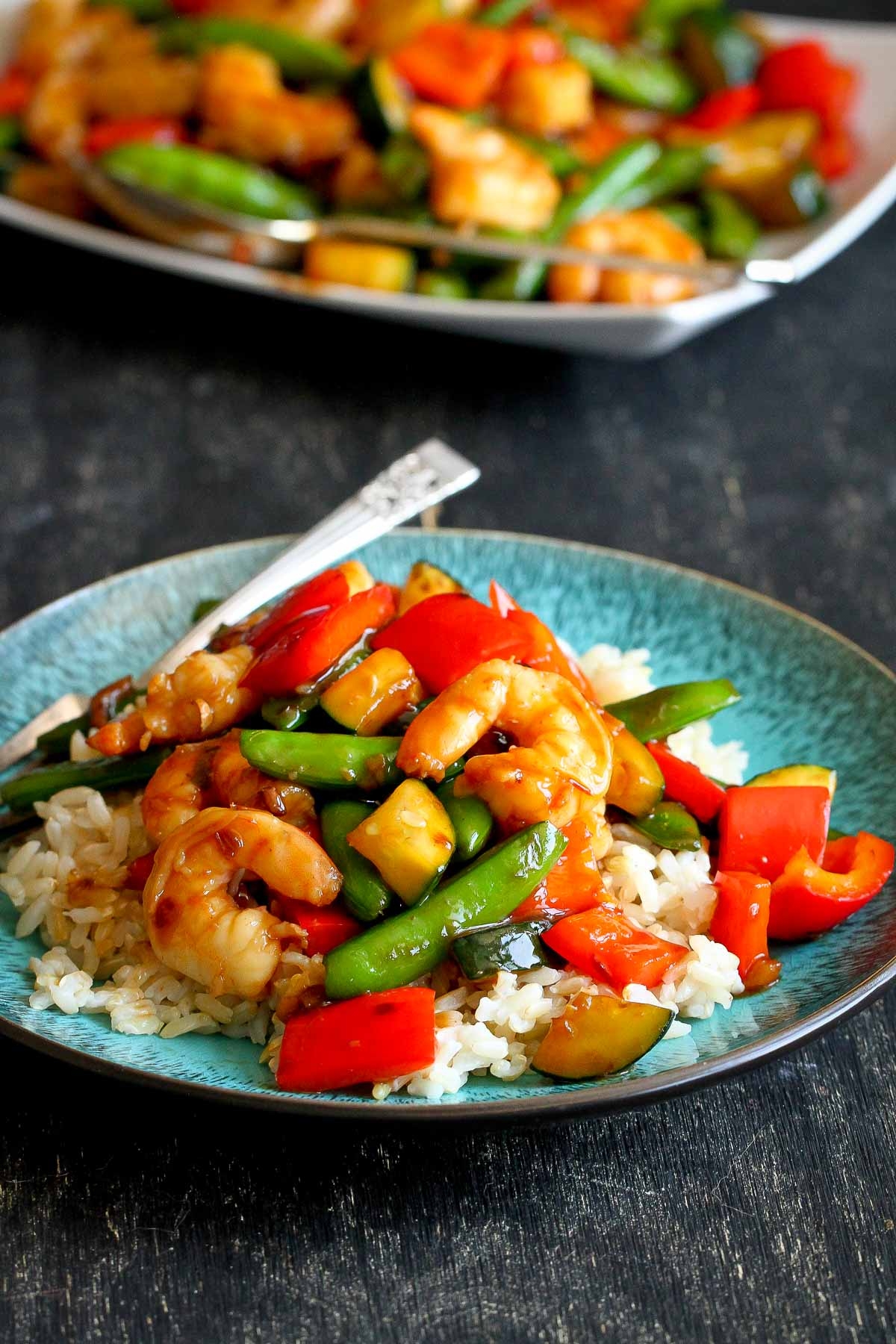 Shrimp And Vegetable Stir Fry Recipe Cookin Canuck