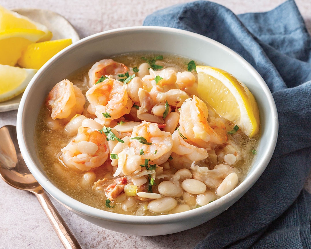 Shrimp And White Bean Soup Louisiana Cookin Shrimp And White Bean Soup Louisiana Cookin