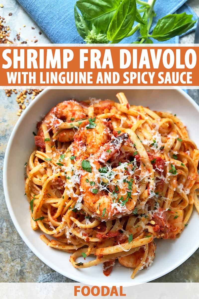 Shrimp Fra Diavolo Italian Shrimp Linguine With Spicy Sauce Foodal