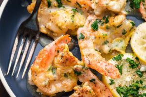 Shrimp Francese Sip And Feast