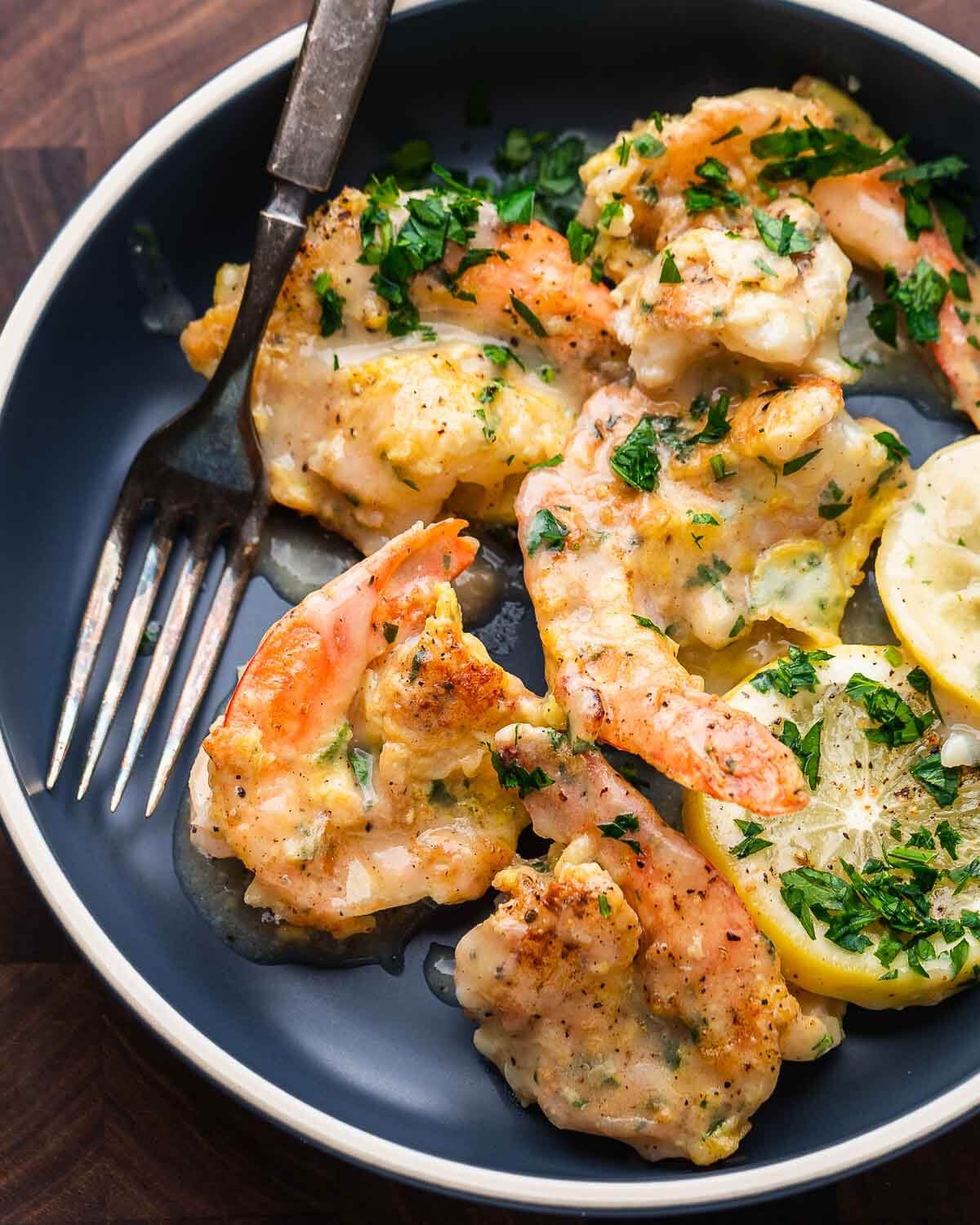 Shrimp Francese Sip And Feast