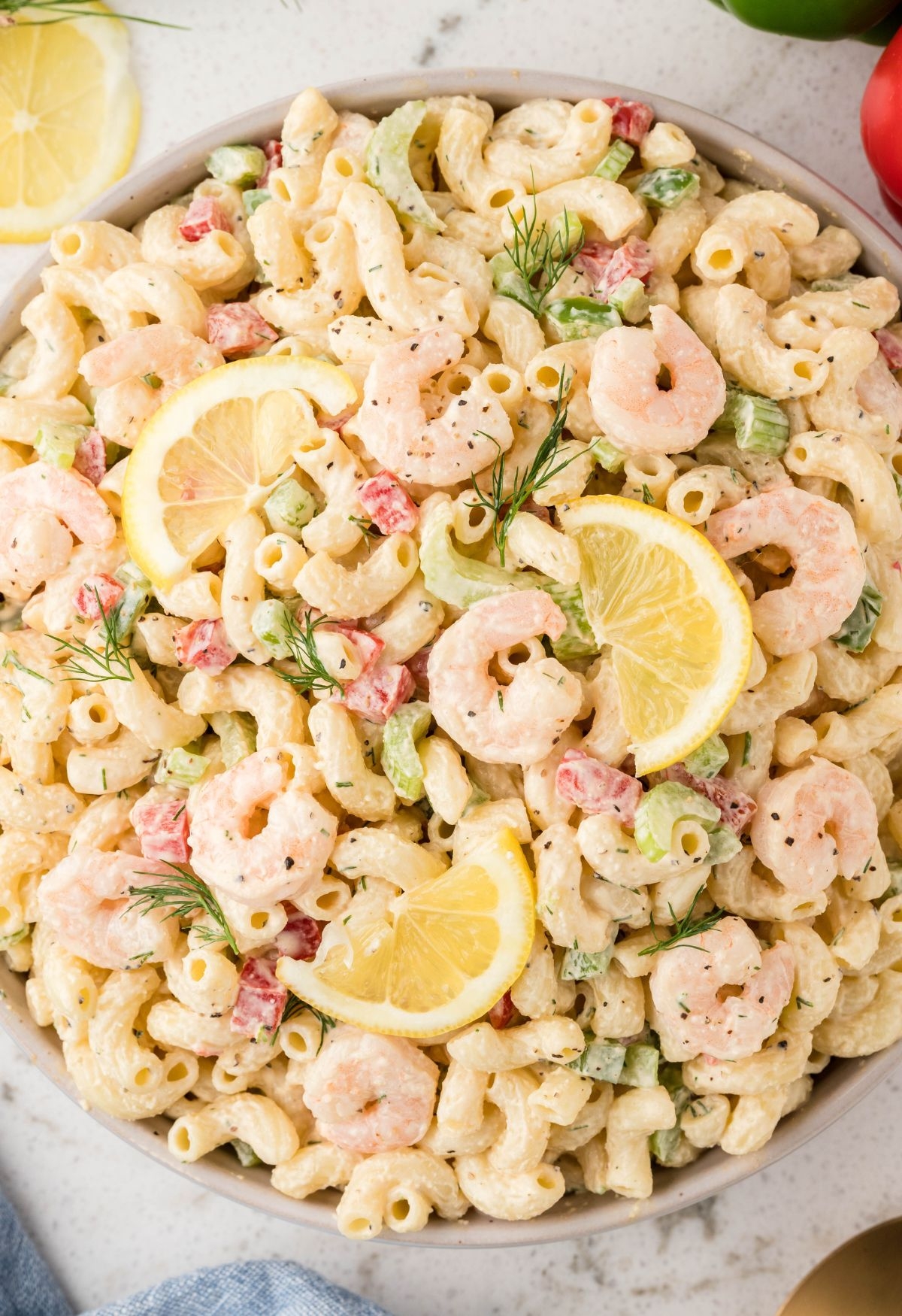 Shrimp Macaroni Salad Together As Family Shrimp Macaroni Salad Together As Family