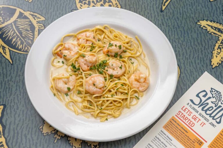 Shrimp Pasta Shells Seafood Seafood Restaurant In FL