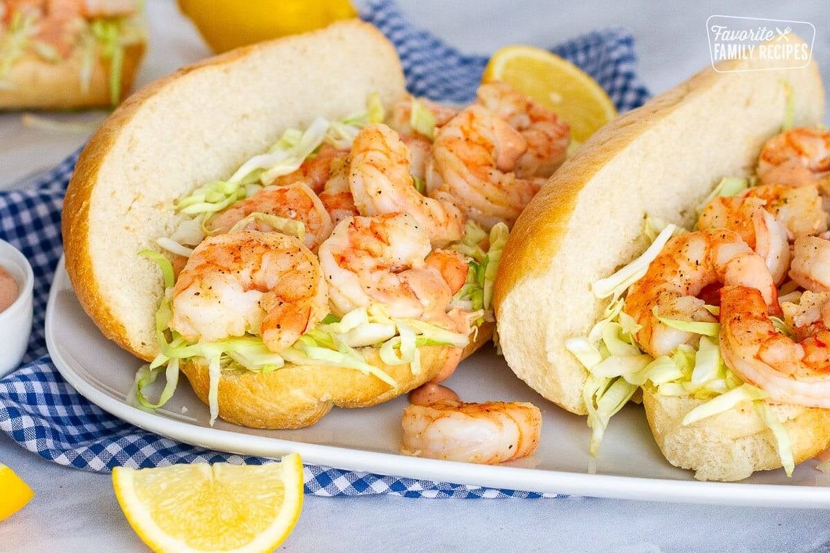 easy shrimp po boy recipe easy shrimp po boy recipe