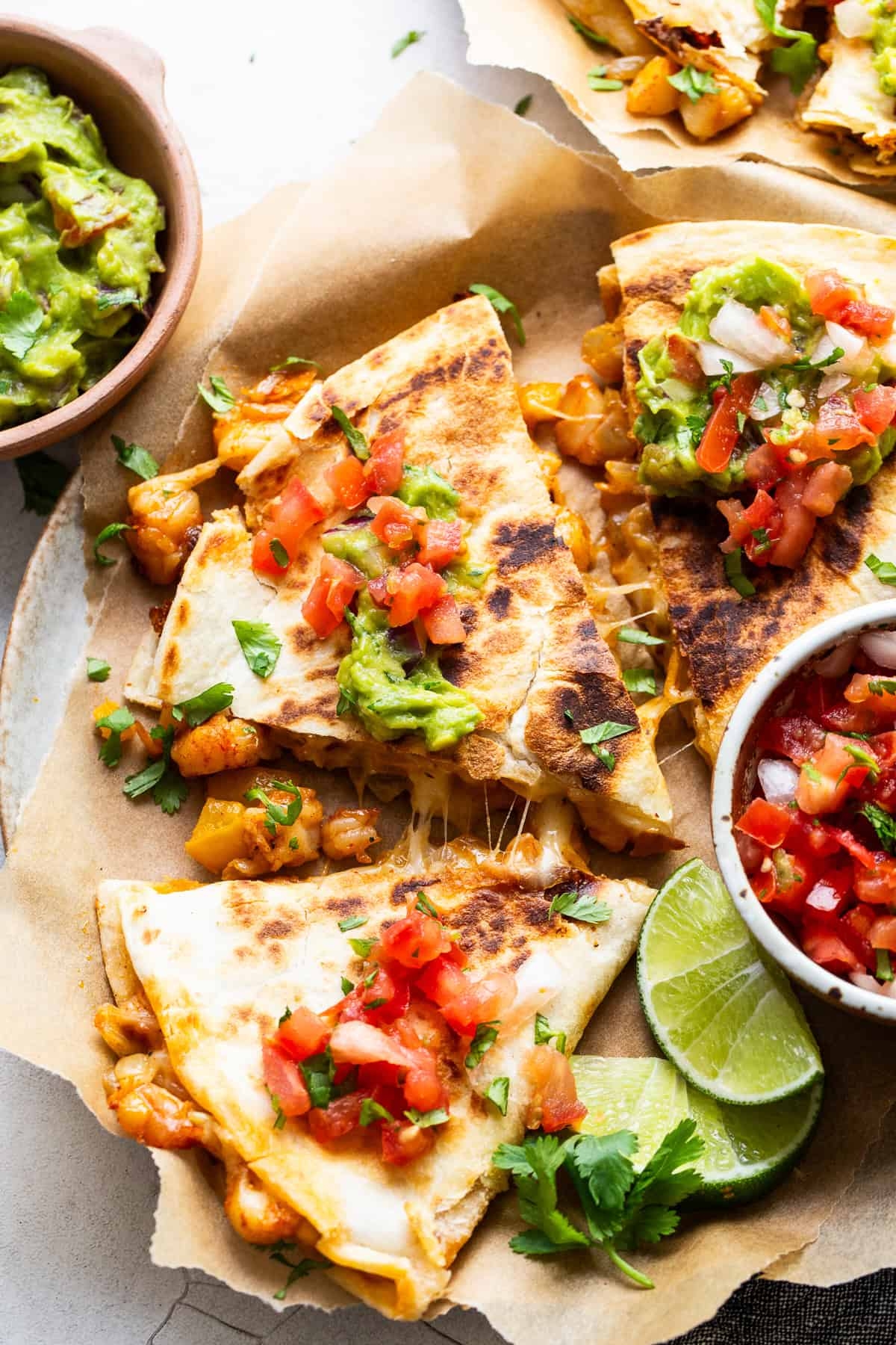 Shrimp Quesadillas Isabel Eats