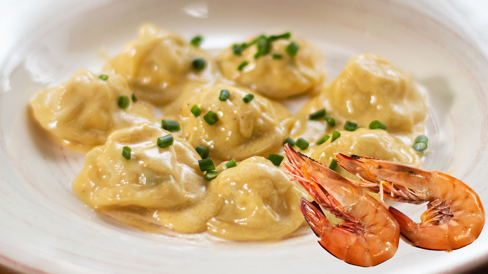 Shrimp Ravioli In Cream Sauce Easy Meals With Video Recipes By Chef Joel Mielle RECIPE30
