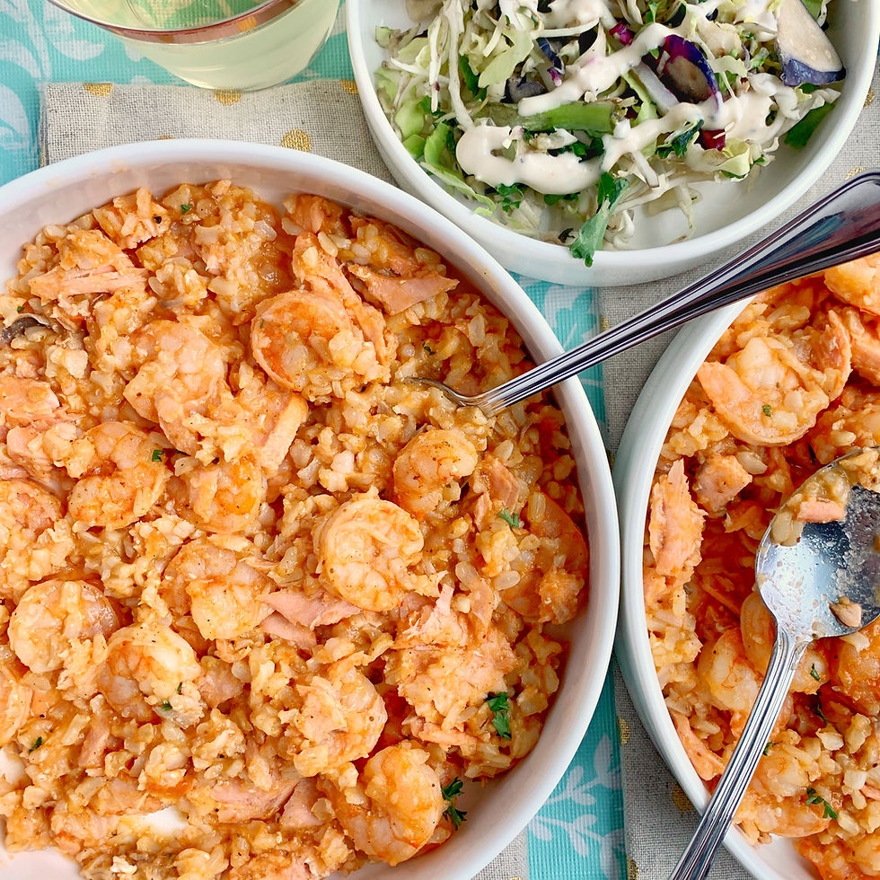 salmon and shrimp recipes with rice salmon and shrimp recipes with rice