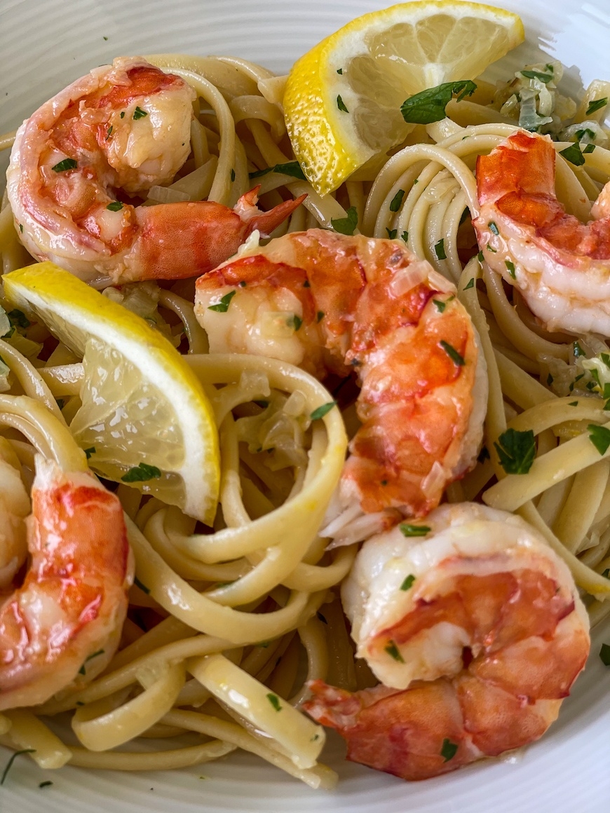 Shrimp Scampi Pasta Italian Style Italian Kitchen Confessions