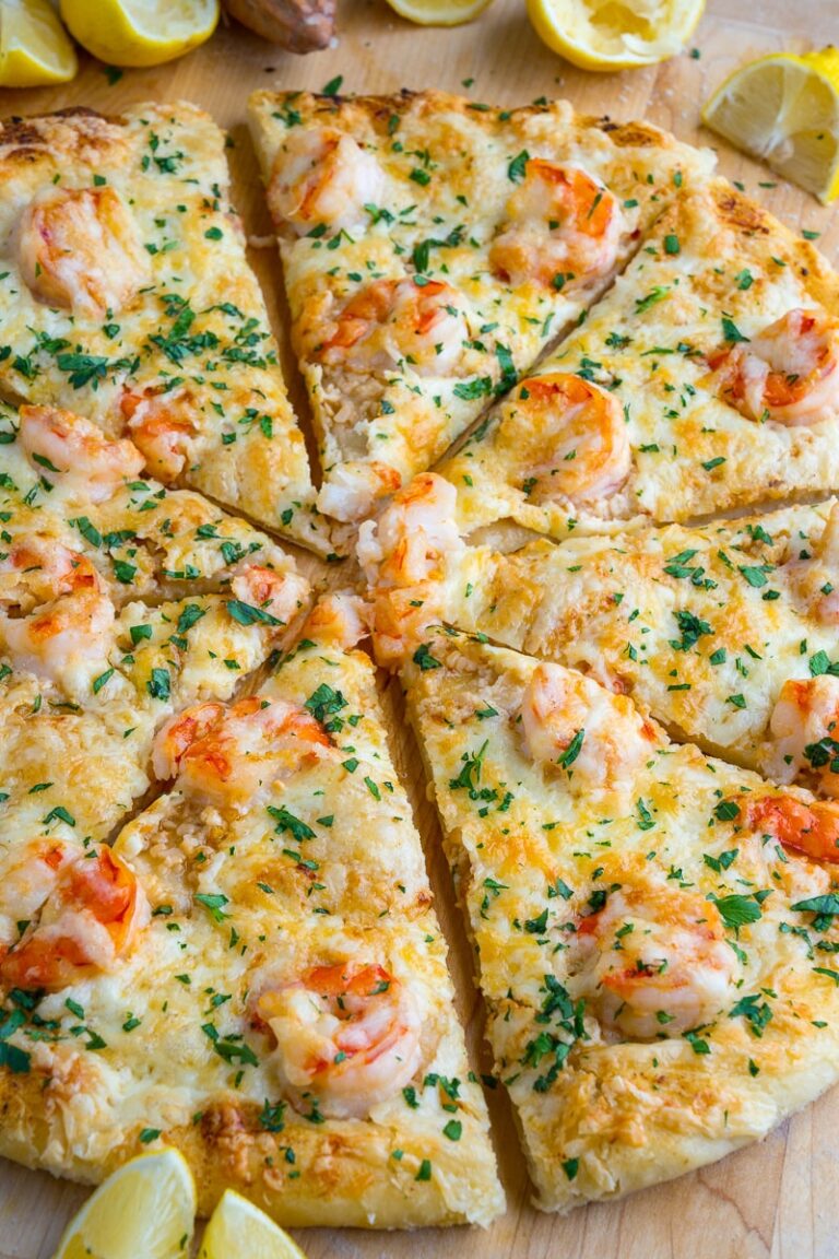 Shrimp Scampi Pizza Closet Cooking