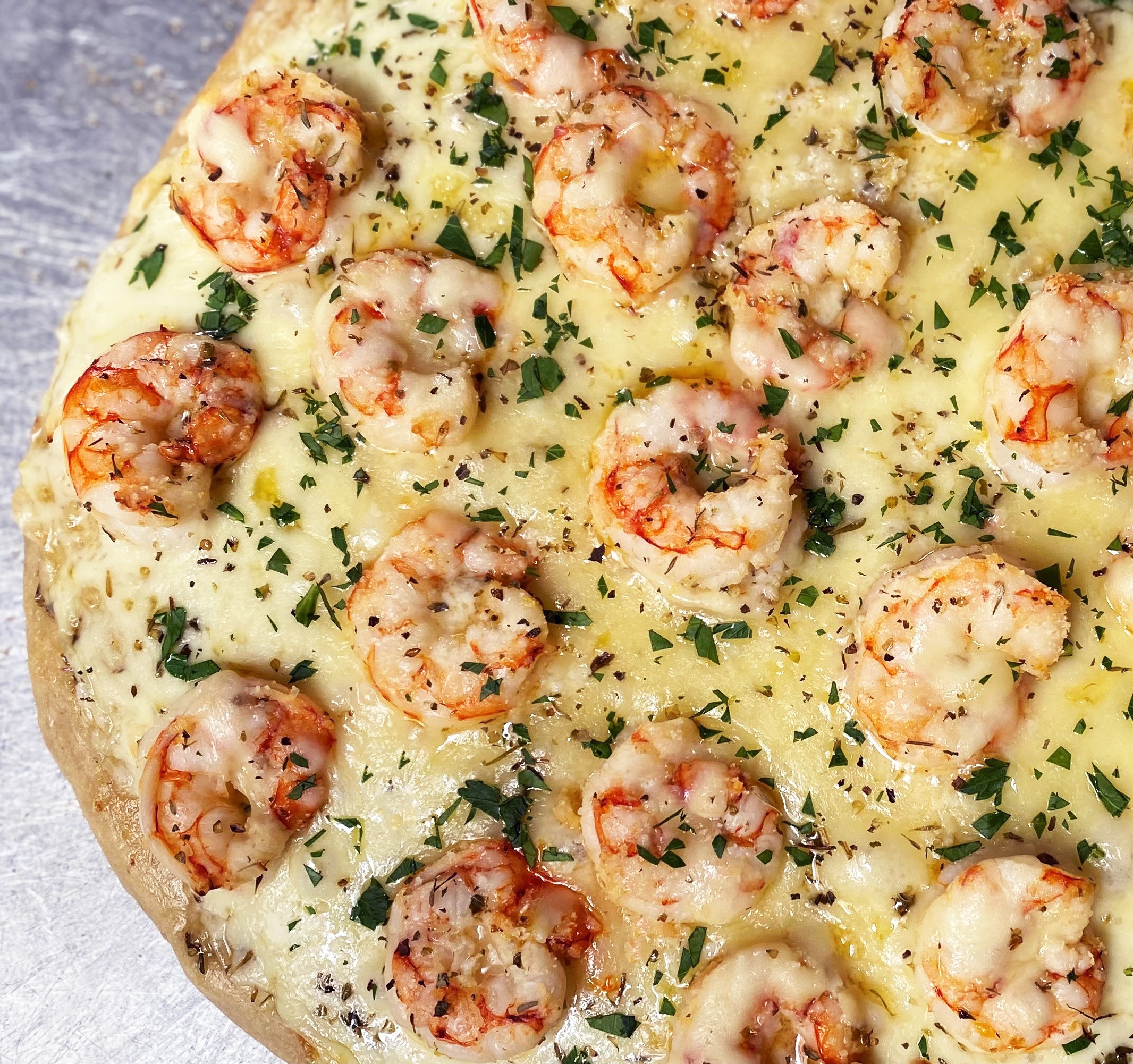 Shrimp Scampi Pizza Cooking Mamas