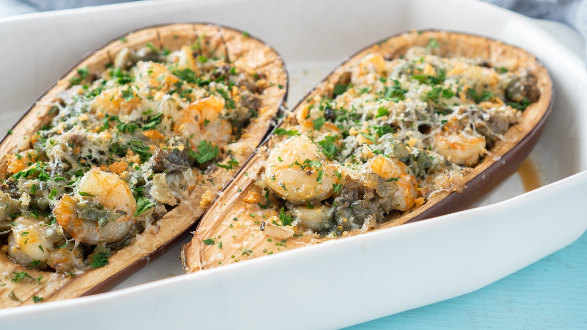 shrimp eggplant recipe