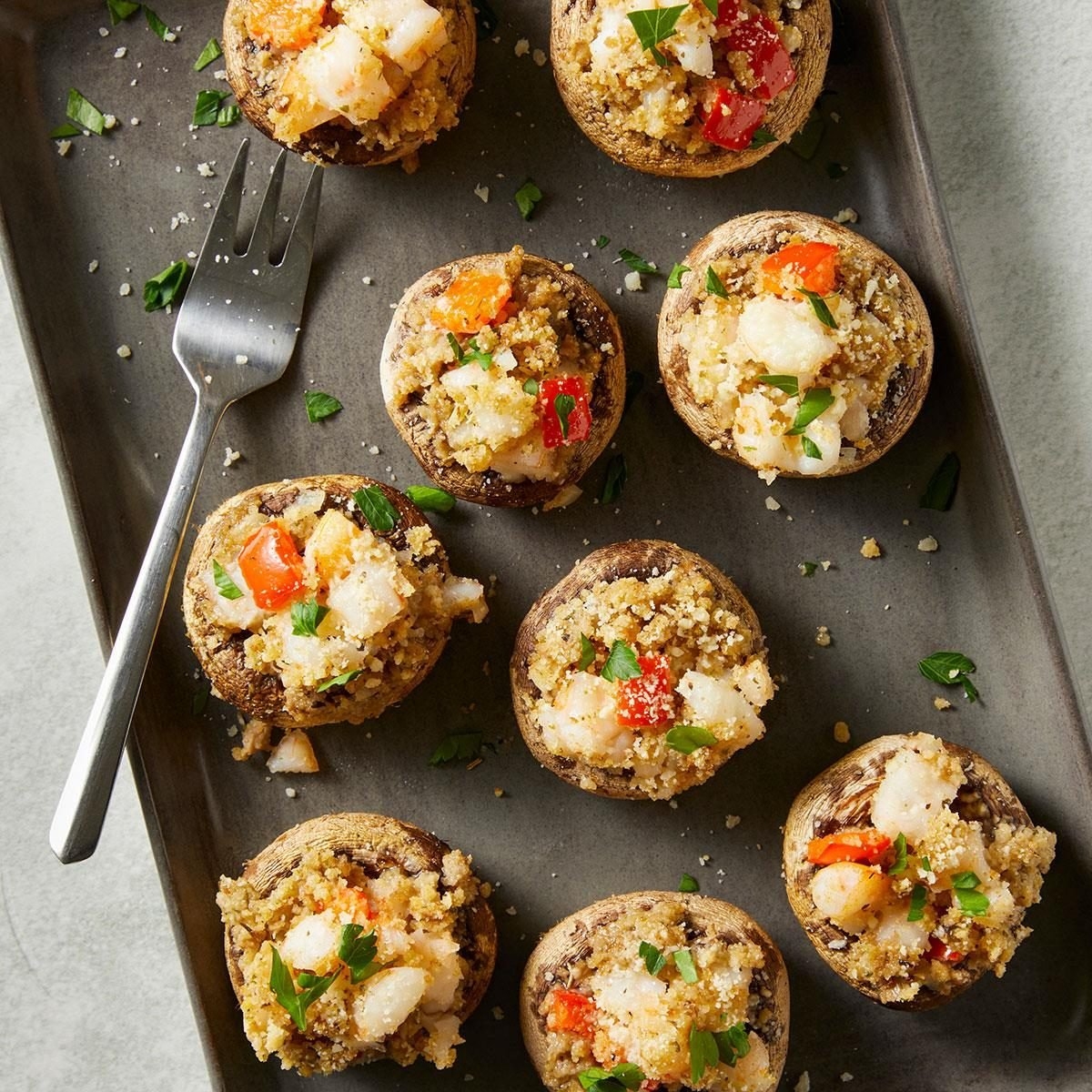 Shrimp Stuffed Mushrooms Recipe