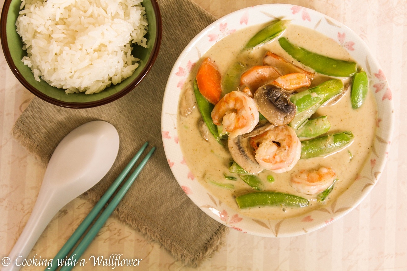 thai green curry shrimp recipe