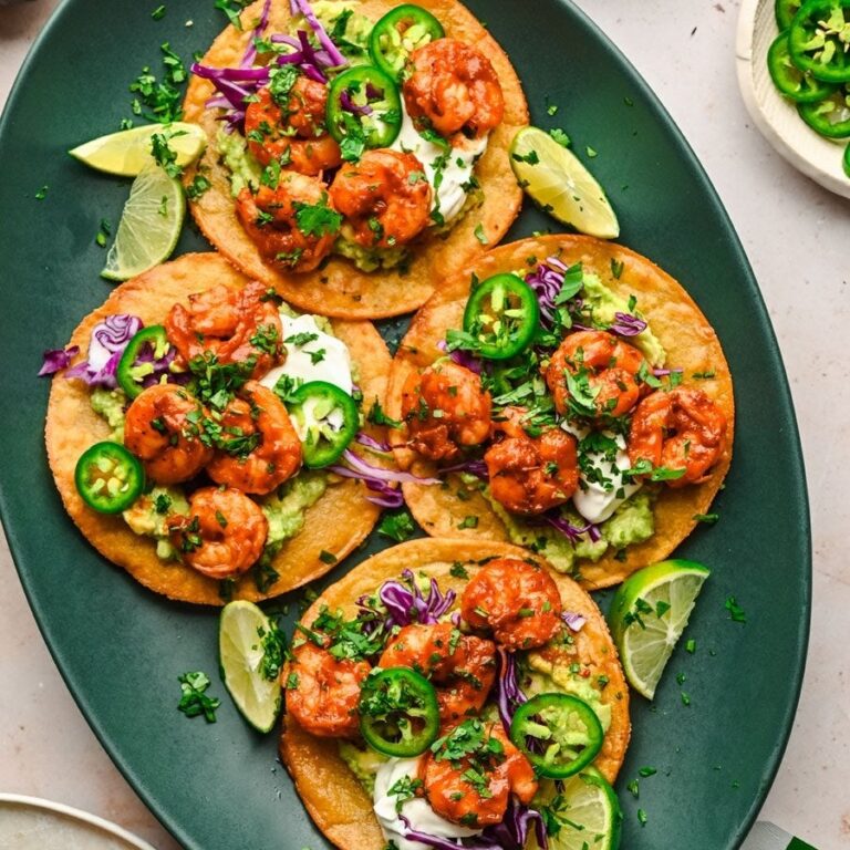 Shrimp Tostadas Simply Organic