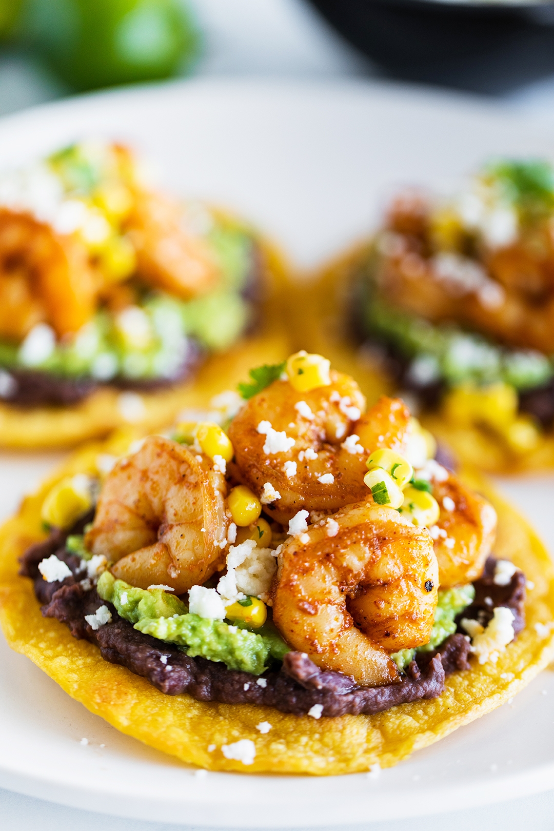 Shrimp Tostadas With Corn Salsa No 2 Pencil