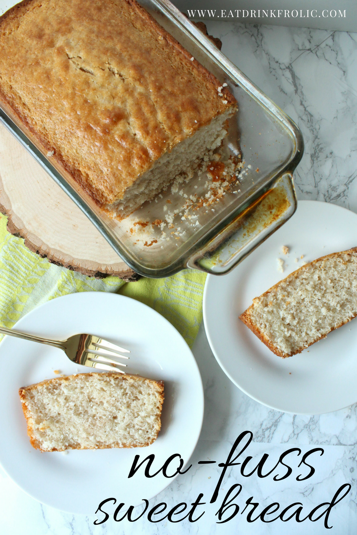 Simple Cinnamon Sweet Bread Recipe Eat Drink Frolic 