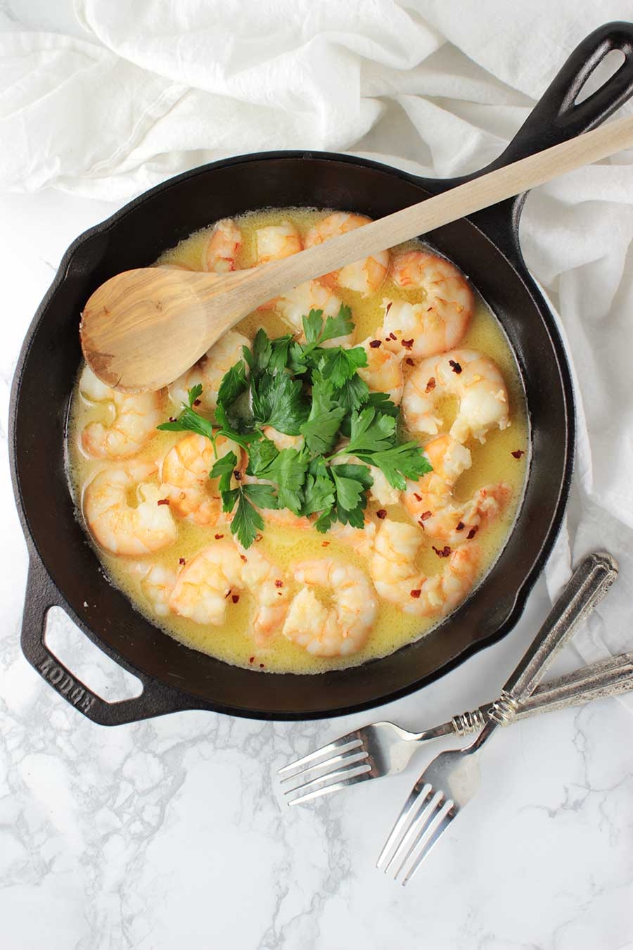 Simple Low FODMAP Shrimp Scampi A Clean Plate