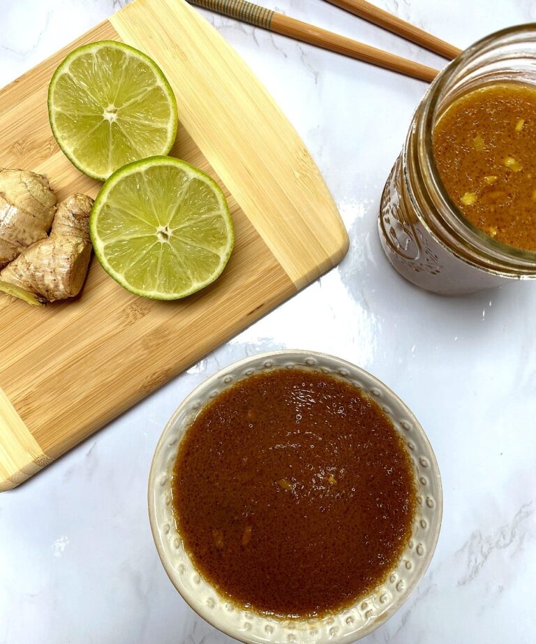 Simple Miso Ginger Sauce Laura M Ali MS RDN LDN