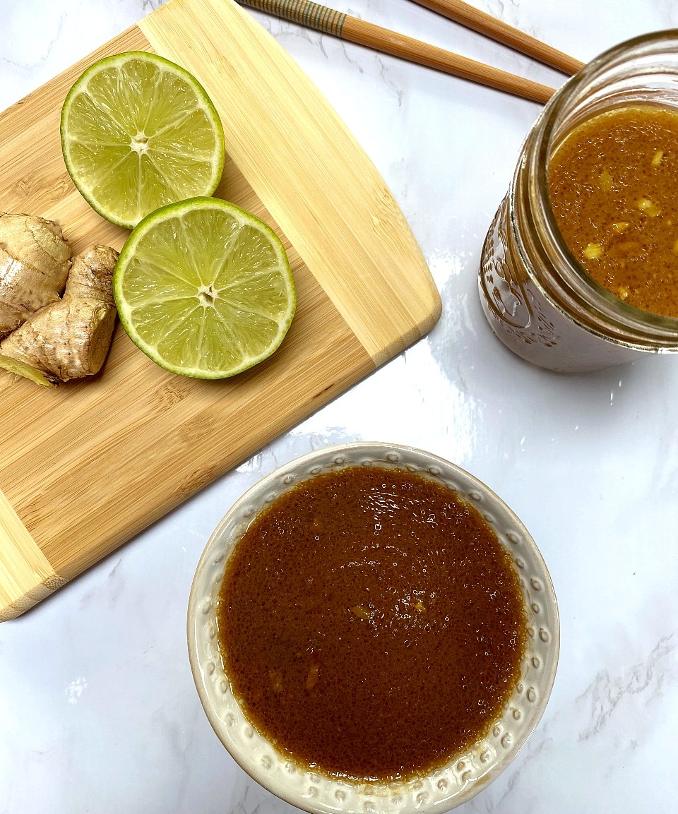 Simple Miso Ginger Sauce Laura M Ali MS RDN LDN Simple Miso Ginger Sauce Laura M Ali MS RDN LDN
