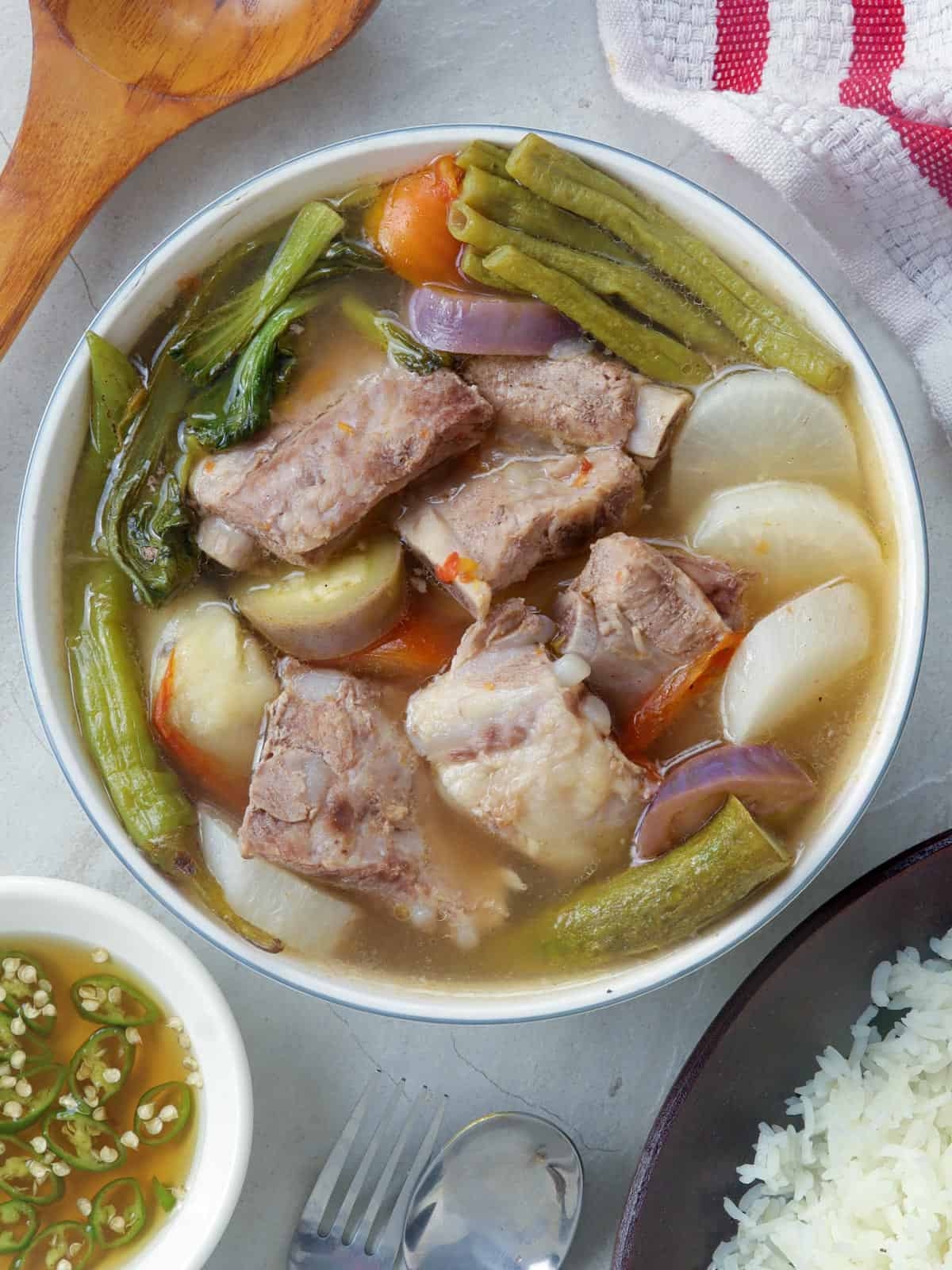 Sinigang Na Baboy Pork Sinigang Kawaling Pinoy
