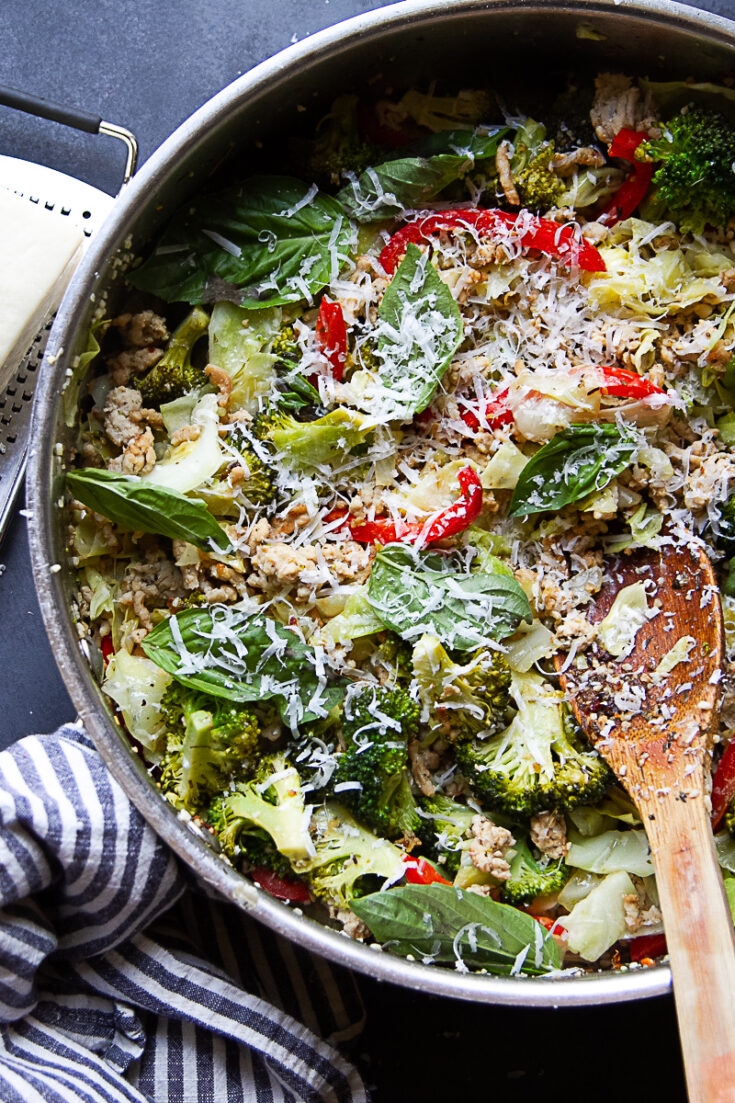 Skillet Recipe With Chicken Sausage Perry s Plate