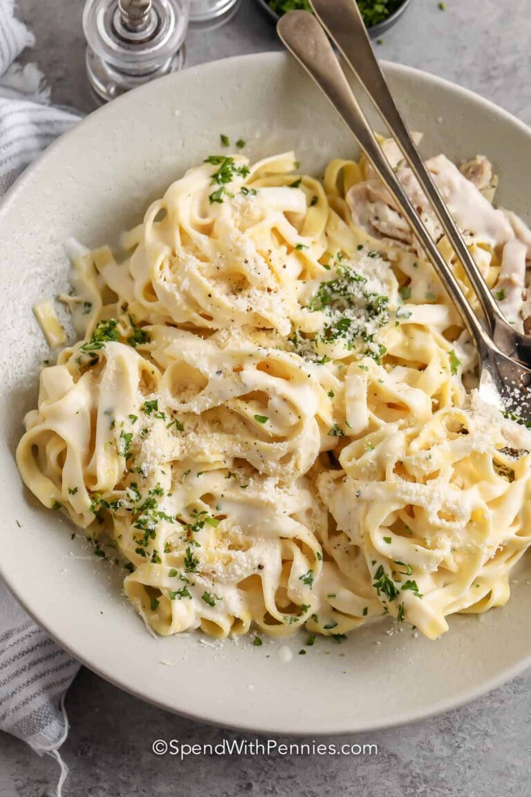Skinny Alfredo Sauce Spend With Pennies