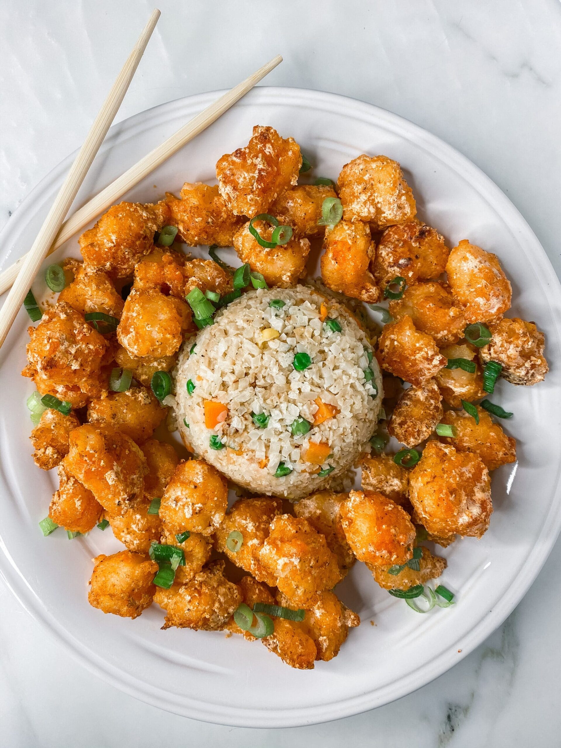 Skinny Crispy Rock Shrimp Recipe