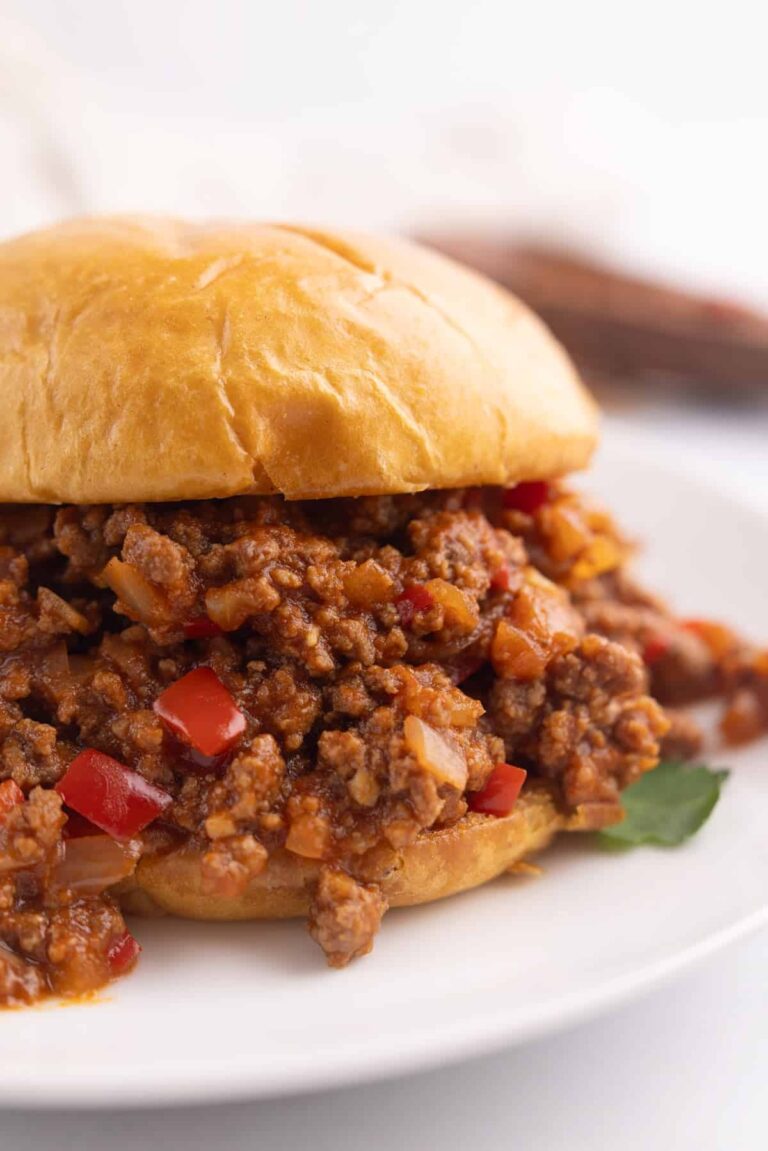 Sloppy Joe Recipe with Ketchup Borrowed Bites
