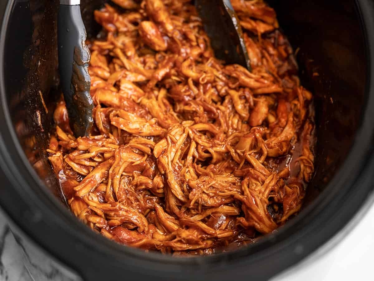 Slow Cooker BBQ Chicken Budget Bytes