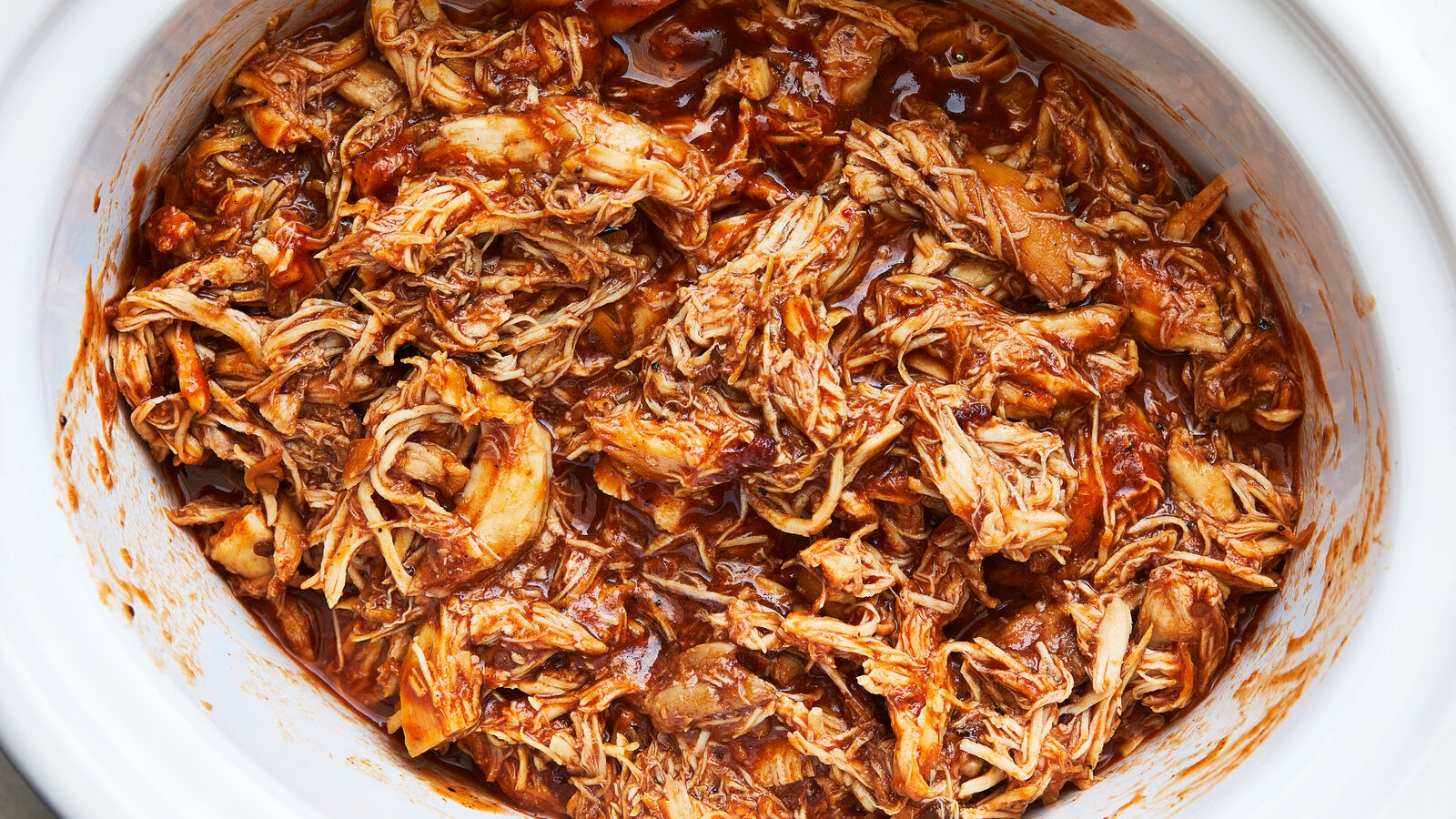 Slow Cooker BBQ Pulled Chicken Recipe
