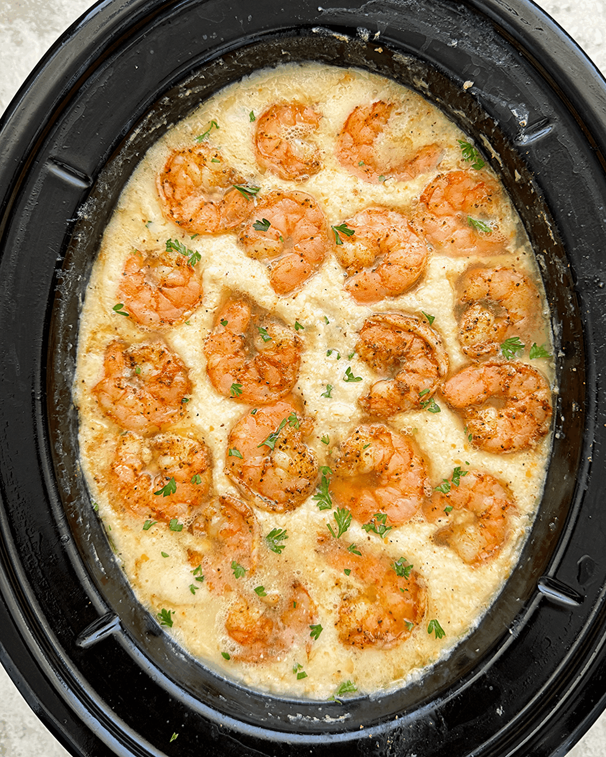 Slow Cooker Shrimp And Grits Fit Slow Cooker Queen